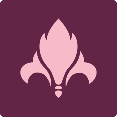 Logo with background color