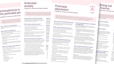Fact Sheets for women and their families