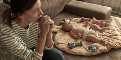 Feeling overly emotional after having a baby c