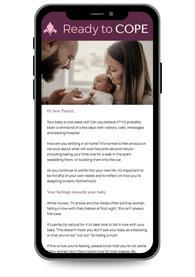 Ready to COPE guide new parents