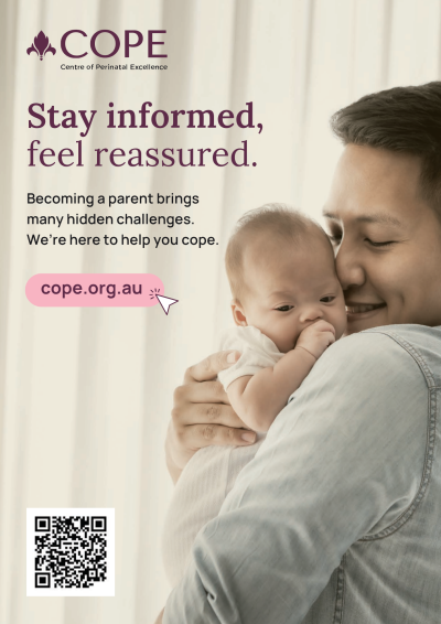 COPE Postnatal Father Poster A4 png