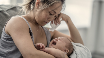 Coping with an unsettled baby