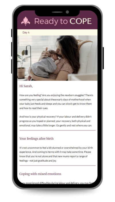 Ready to COPE Postnatal Mums