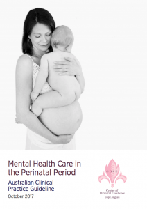 National Guidelines for Mental Health Care in the Perinatal Period